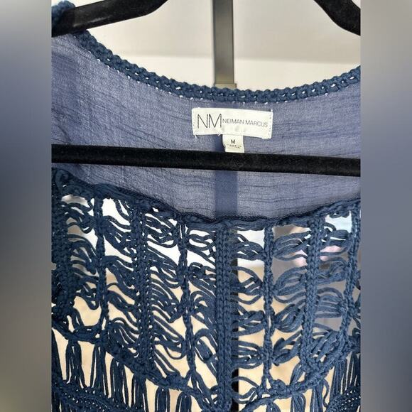 Neiman Marcus crochet cover up! Size M - Picture 4 of 6